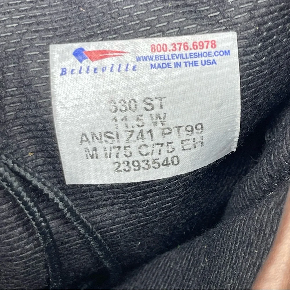NWT Belleville steel toe boots